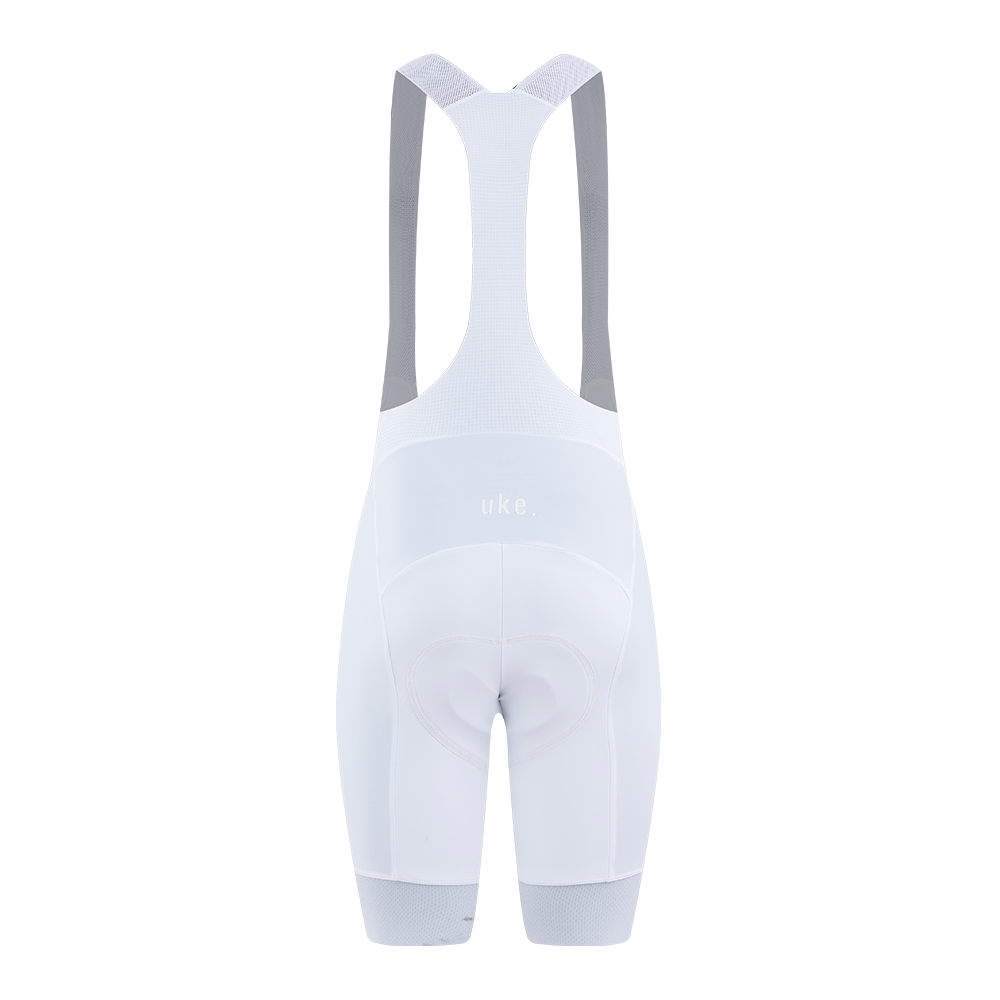 Women's Training Bib Shorts B003-White