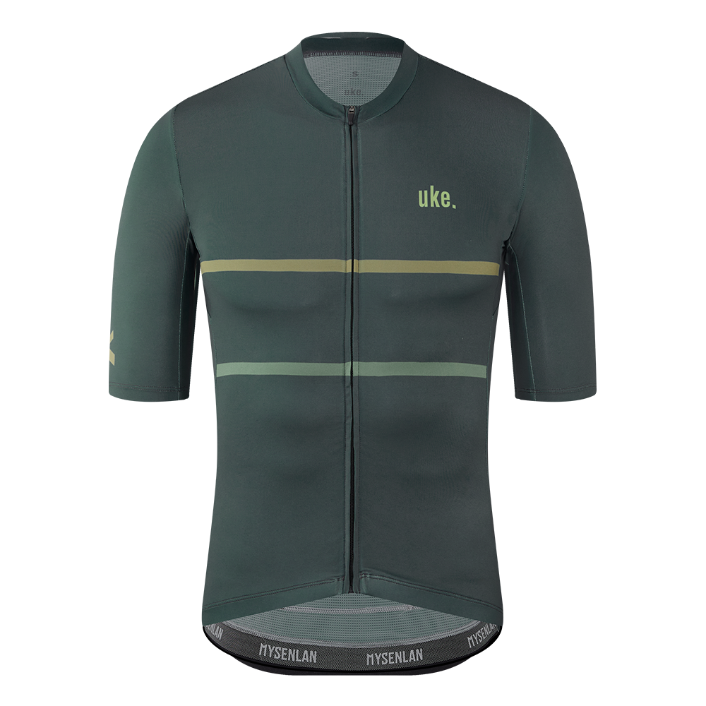 The Ultimate Guide to Training with A002-Dark Green Cycling Jersey