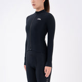 Women's Training Thermal Cycling Jersey Jade-Black