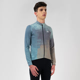 Men's Training Thermal Cycling Jacket-Forest