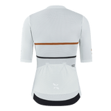 Women's Training cycling Jersey A002- cream