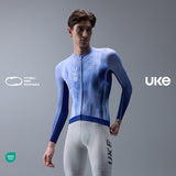 Men's LS Jersey Road RP500-Misty blue