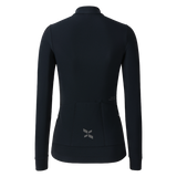 Women's Training Thermal Cycling Jersey Jade-Black