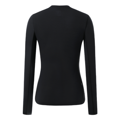 レディース PR-1 メリノウール L/S ベースレイヤー フェニックスソング ブラック