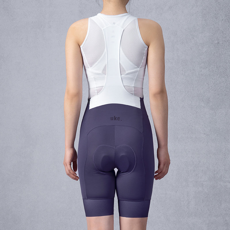 Women's Training Bib Shorts B003-blue violet