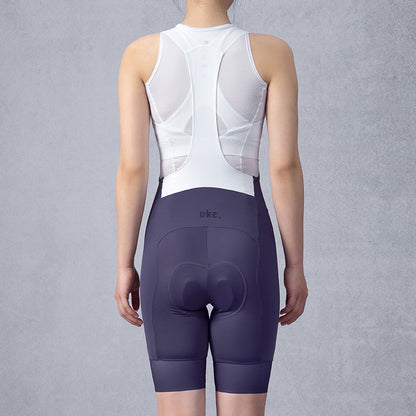 Women's Training Bib Shorts B003-blue violet