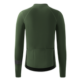 Men's Thermal Cycling Jersey CL-1 Shadow Chaser-Deep Moss Green