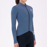 Women's Training Thermal Cycling Indigo Blue-Flower