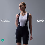 Women's Road Bib Shorts RS200-Black