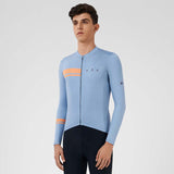 Men's Training LS Jersey A001-Smoke Blue