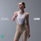 Women's Road Bib Shorts RS200-Grayish brown