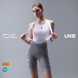 Women's Road Bib Shorts RPC400-Silver moon