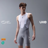 Men's Road Bib Shorts RP400-Silver moon