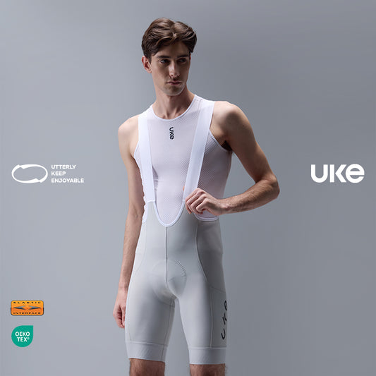 Men's Road Storage Bib Shorts RPC400-Haze ash