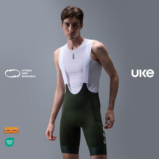 Men's Road Storge Bib Shorts RPC400-Army green
