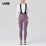 Women's Thermal Cargo Bib Tights CL-1 Qingya-Wisteria