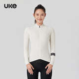 Women's Thermal Cycling Jacket CL-1 Chasing Dreams-Milk White