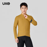 Men's Thermal Cycling Jersey CL-1 Shadow Chaser-Glauco Yellow