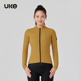 Women's Thermal Cycling Jacket PR-1 Fuguang-Glauco Yellow