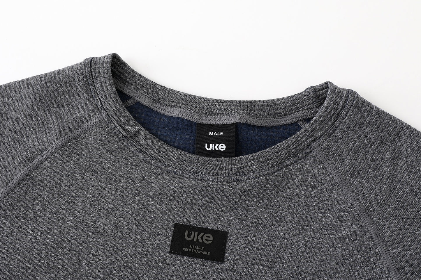 メンズ SI-1 メリノウール L/S ベースレイヤー ShanYue-ディープヘンプアッシュ