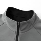 Men's Windproof Thermal Cycling Jacket CL-1 Speed Shadow-Grey Black