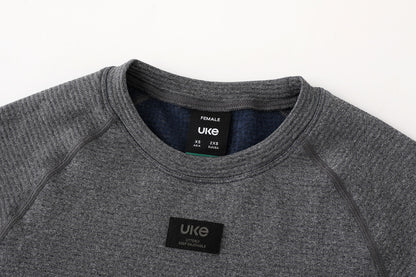 レディース SI-1 メリノウール L/S ベースレイヤー Youwu-ディープヘンプアッシュ