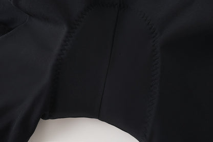 Women's Thermal Cargo Bib Tights CL-1 Qingye-Black