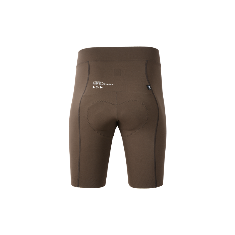 Men's Seamless Cycling Shorts SI-1 ChengYe -Bear Brown