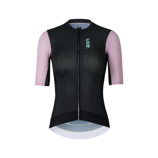 Women's Jersey SI-1 Moving clouds-Black pink