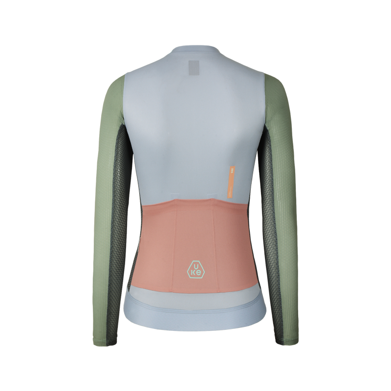 Women's LS Jersey SI-1 Floating scenery-Light Grayish Green