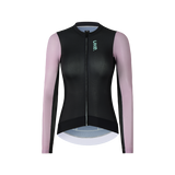 Women's LS Jersey SI-1 Floating scenery-Black pink