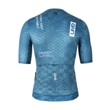 Men's Short Jersey Road RA300-Ocean blue
