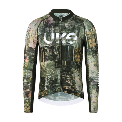 Men's Long Jersey Road RP500-Rosemary brown green