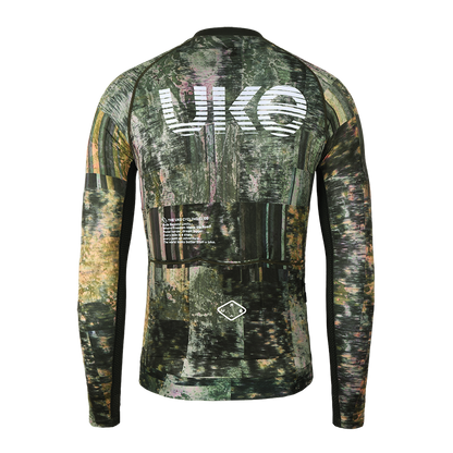 Men's Long Jersey Road RP500-Rosemary brown green