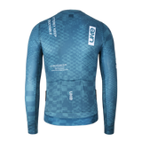 Men's Long Jersey Road  RA300-Ocean blue