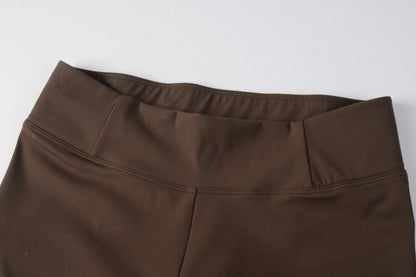 Men's Seamless Cycling Shorts SI-1 ChengYe -Bear Brown