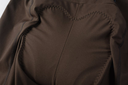 Men's Seamless Cycling Shorts SI-1 ChengYe -Bear Brown