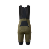 Women's Bib Shorts SI-1 Clear Dream-Olive Green