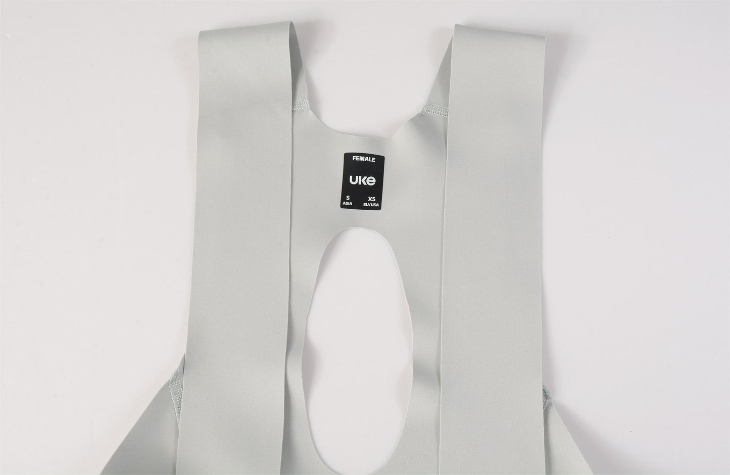 Women's Seamless Bib Shorts Curly Shu-Haze ash