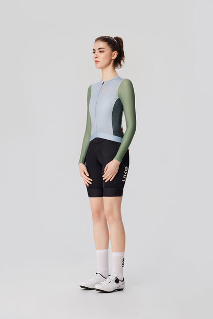 Women's LS Jersey SI-1 Floating scenery-Light Grayish Green