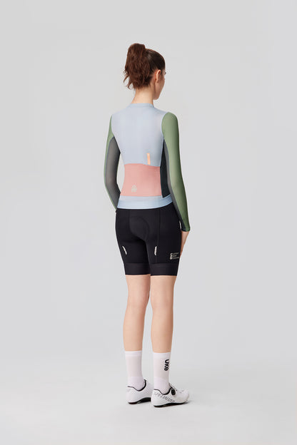 Women's LS Jersey SI-1 Floating scenery-Light Grayish Green