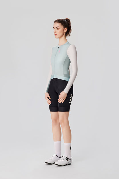 Women's LS Jersey SI-1 Floating scenery-Sage green