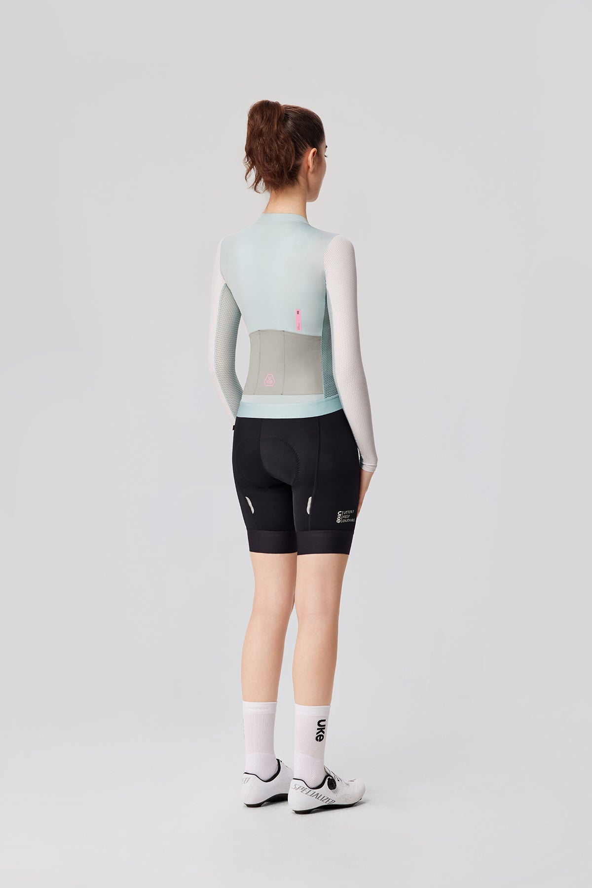 Women's LS Jersey SI-1 Floating scenery-Sage green