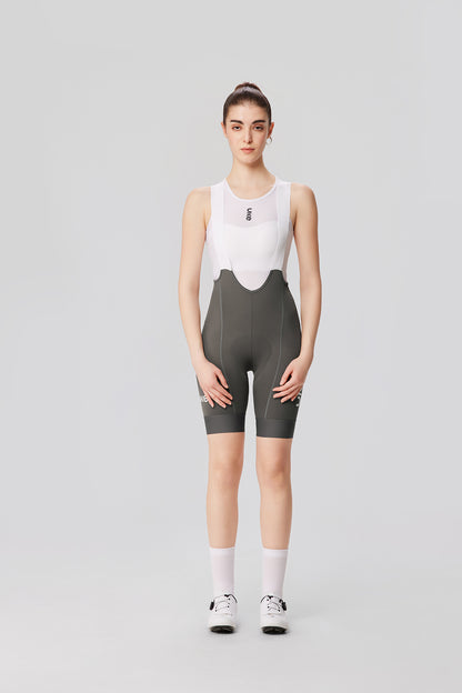 Women's Bib Shorts Eit cushion Yunling-Pale azalea