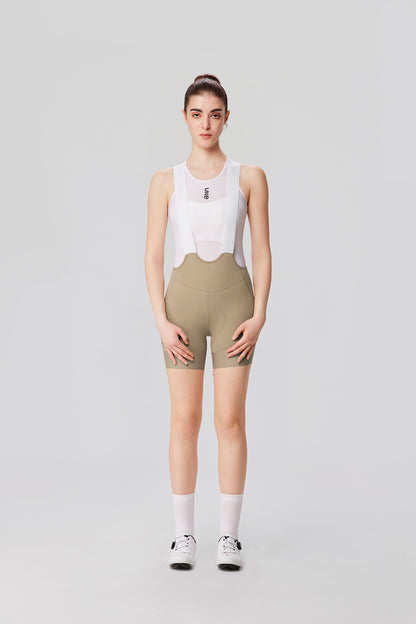 Women's EIT Ultra Bib Shorts PRO Chuncheng-Grayish brown