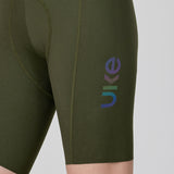 Women's Seamless Bib Shorts SI-1 Nimble-Olive Green